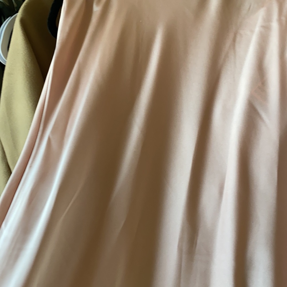 New with tags, Blush pink satin skirt. - Picture 9 of 9
